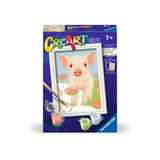 Ravensburger creart barva podle čísla - prase