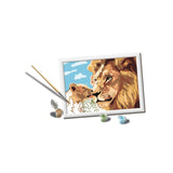Ravensburger creation lion and baby