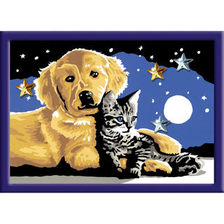 Ravensburger cria doçura para observar as estrelas - pintar por números para crianças