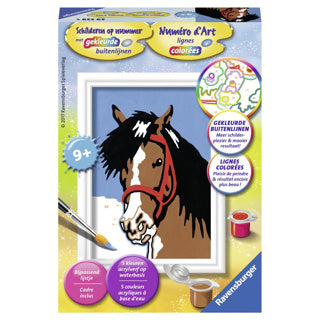 Ravensburger maling etter nummer hestelook - hobbypakke