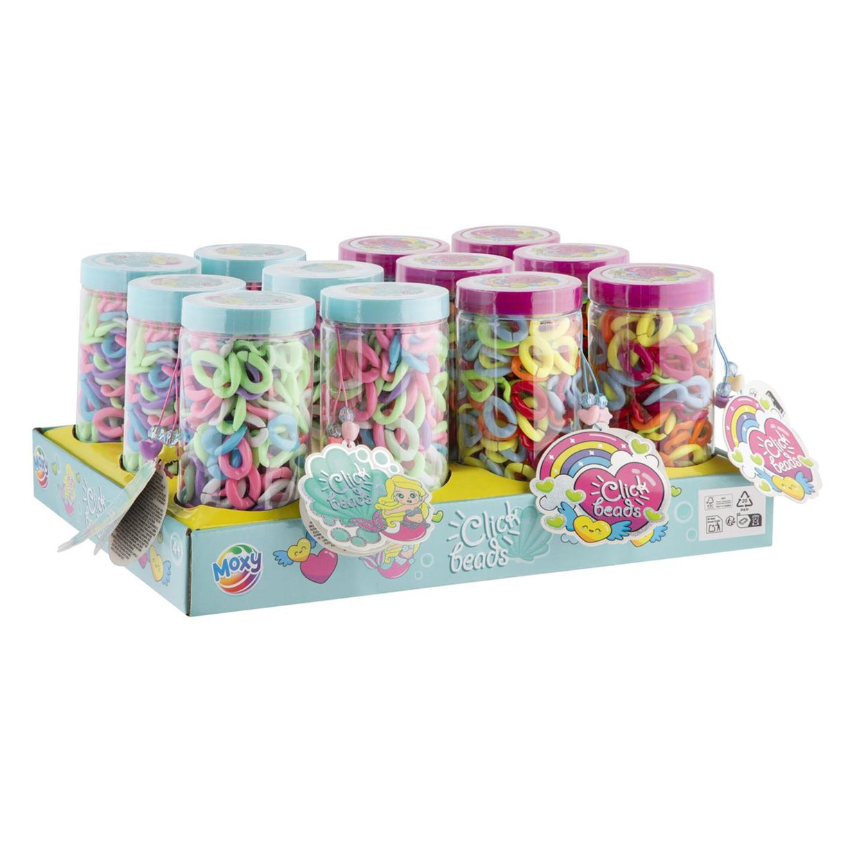 Moxy Perlen an Jar Clickbeads