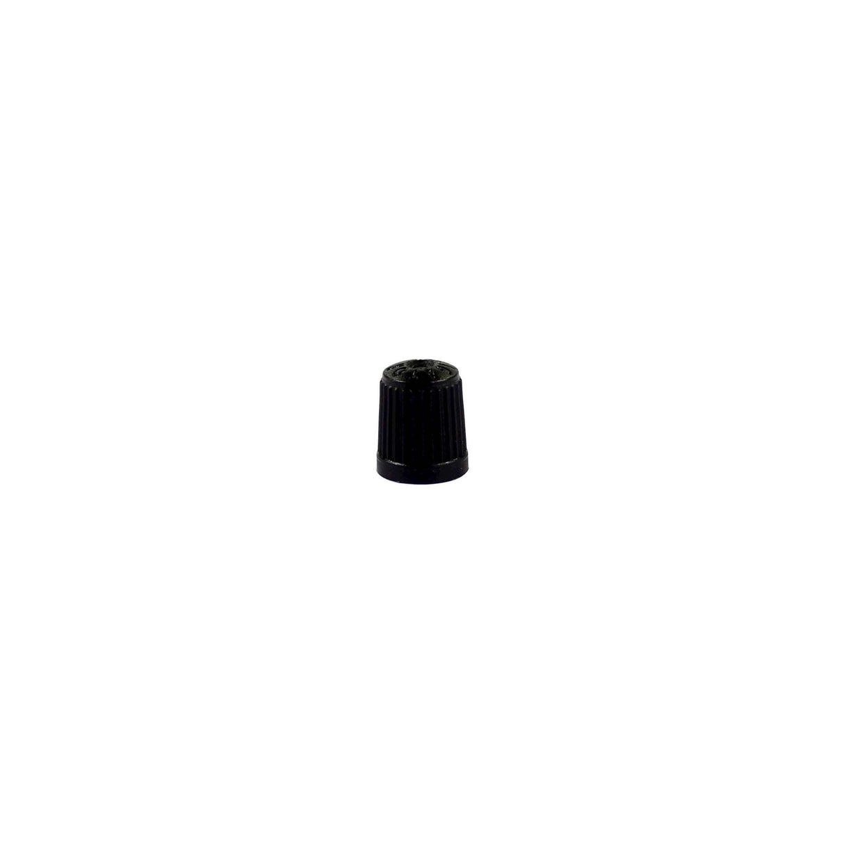 Bofix valve cap bicycle dv black 100 pieces 240628
