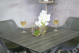 Sens garden table jasper 80x80cm dark gray