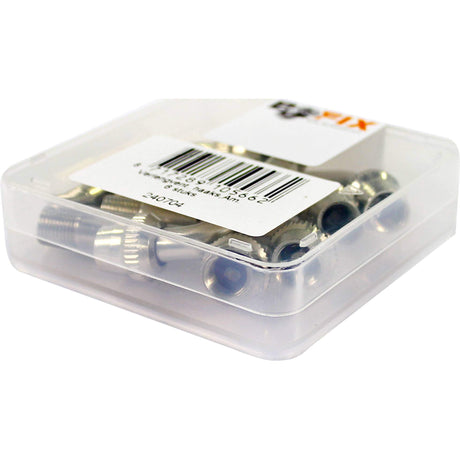 Car adapter nipple, angled, 6 pieces