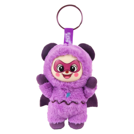 Toi-toys pluchen figuur sleutelhanger super hero - 16cm