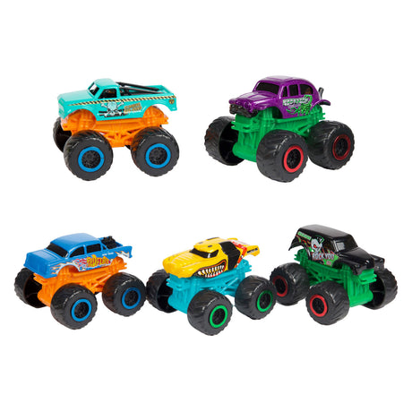 Toi-leker kjøretøy monster truck satt store foten