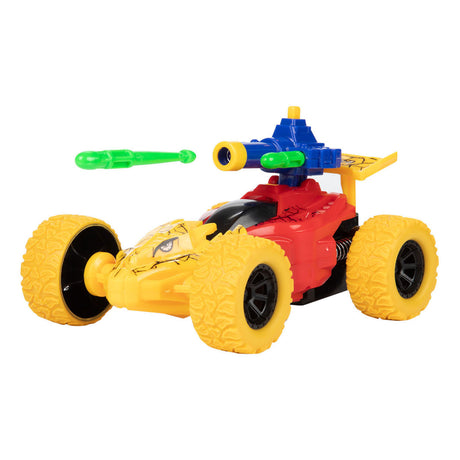 Vehicool friction racing car shooting dino