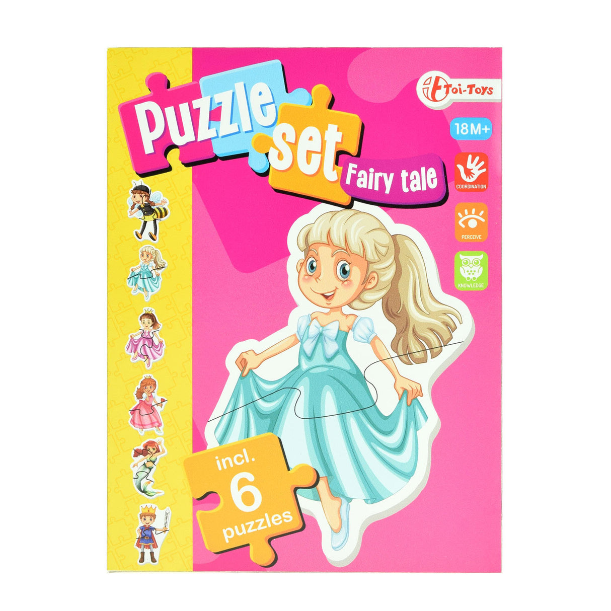 Puzzle nastaví pohádky se 6 hádankami