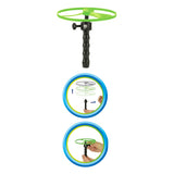 Toi-toys toi-toys Flying Discs Air 12 cm zelená červená 3-dílná