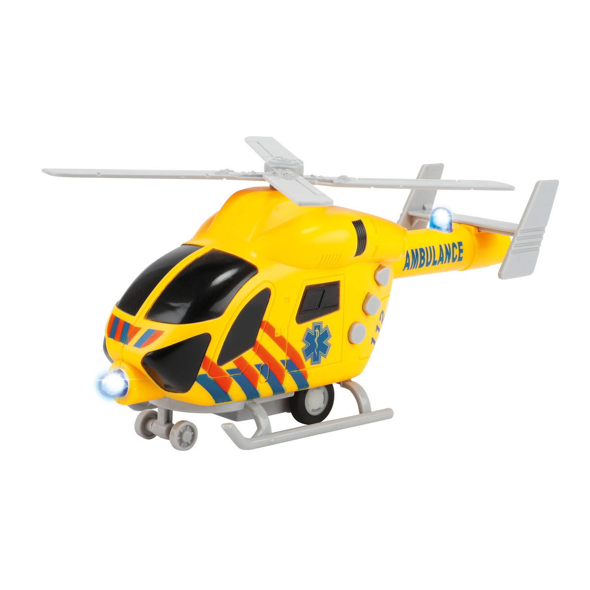 TOI-TOYS Trauma helikopter med lys og lyd