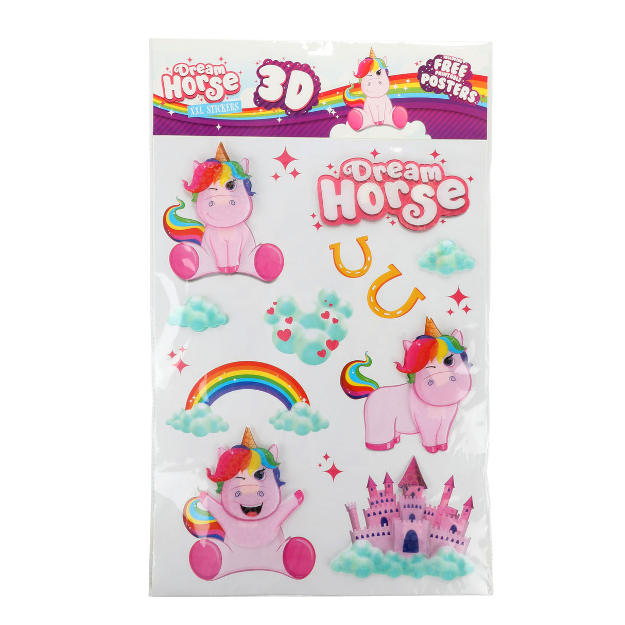 Toi-Toys wall deco stickers unicorn