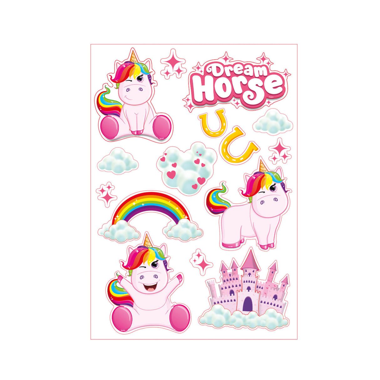 Toi-Toys Wall Deco Stickers Unicorn