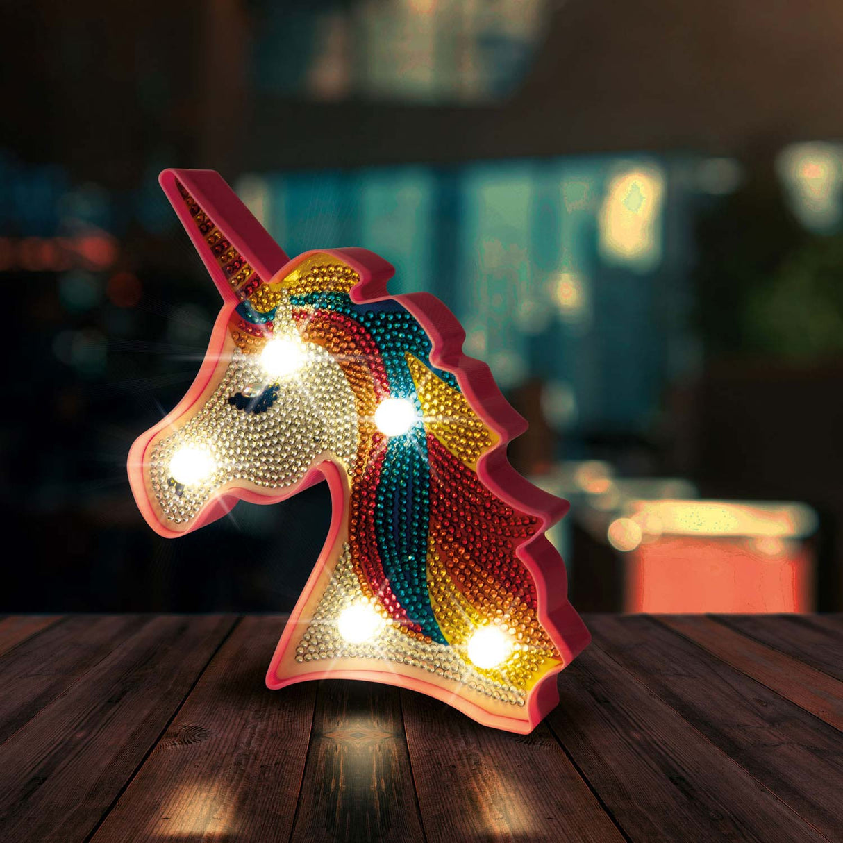 Diamond Molerei Lamping Unicorn