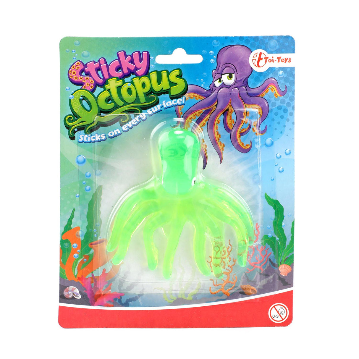 Toi-toys Fenster Crawler Sticky Kraken