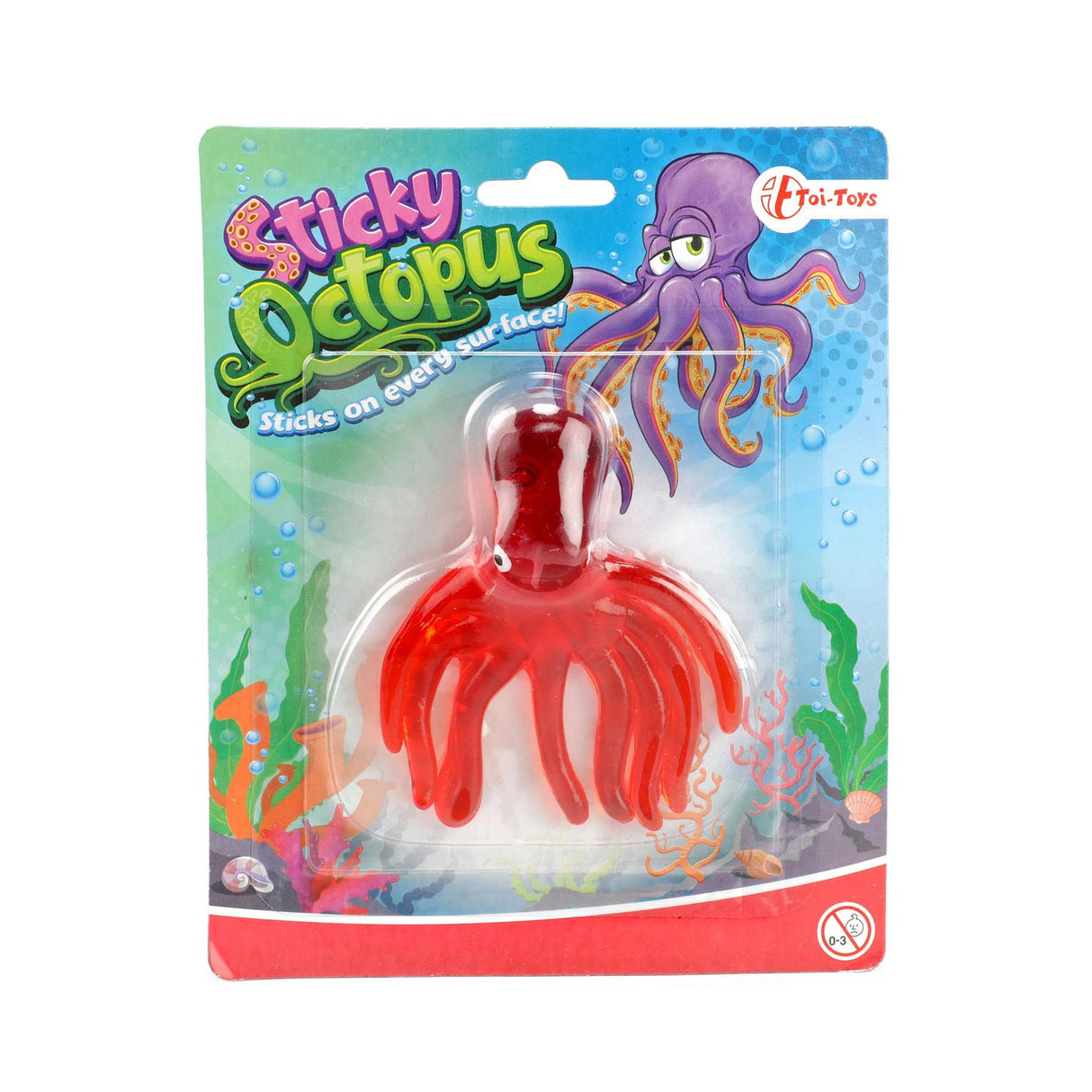 Toi-toys Fenster Crawler Sticky Kraken