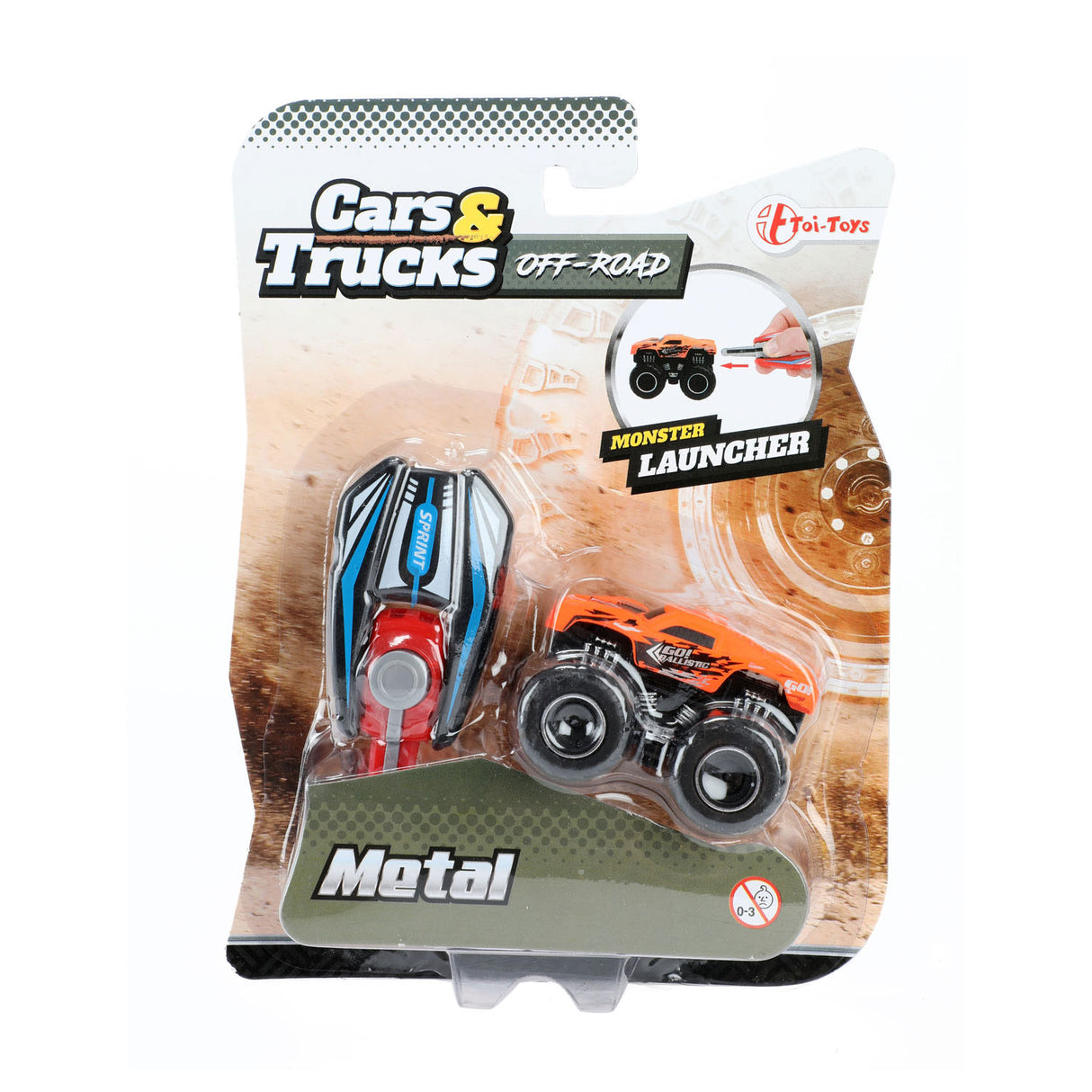 Toi-Toys Trucks tire un mini camion monstre