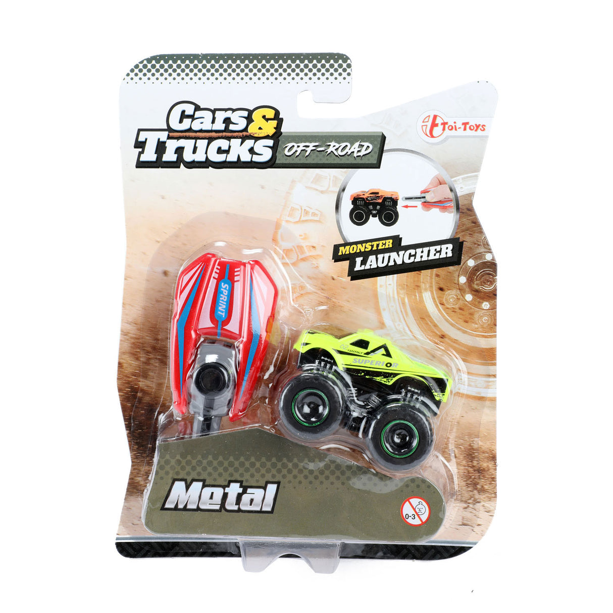 Toi-Toys Trucks tire un mini camion monstre