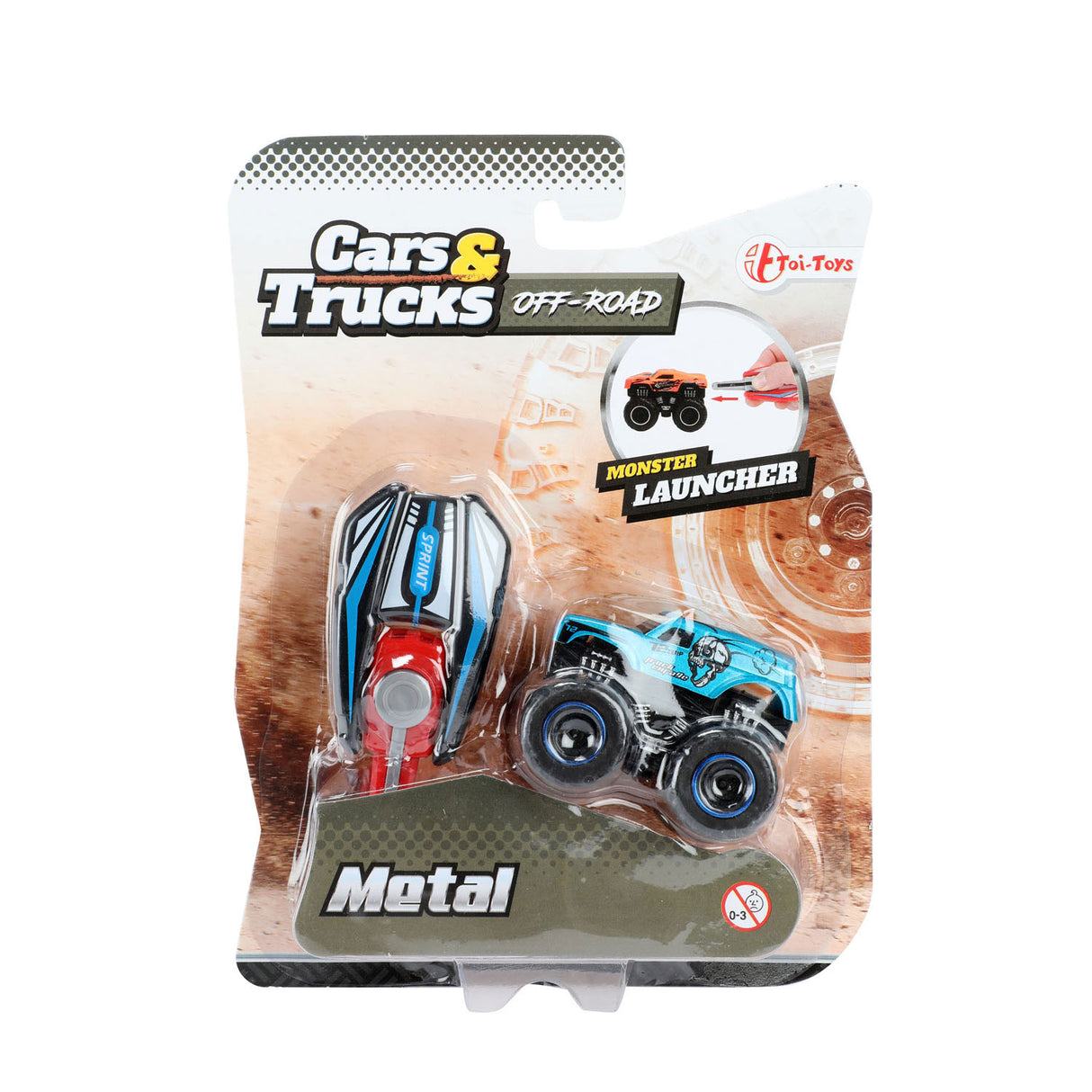 Toi-toys Trucks schéisst Mini Monster Camion