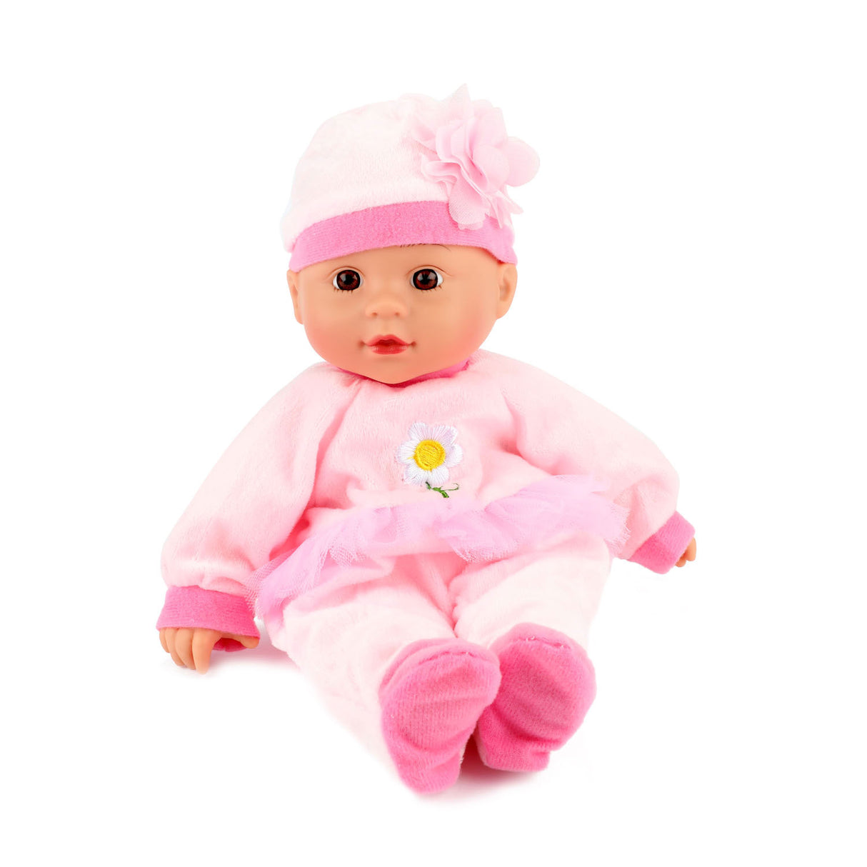 Beau baby baby pop con bottiglia, 30 cm