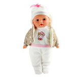 Toi-Toys Lovely Baby Babypop Winter clothes and bottle