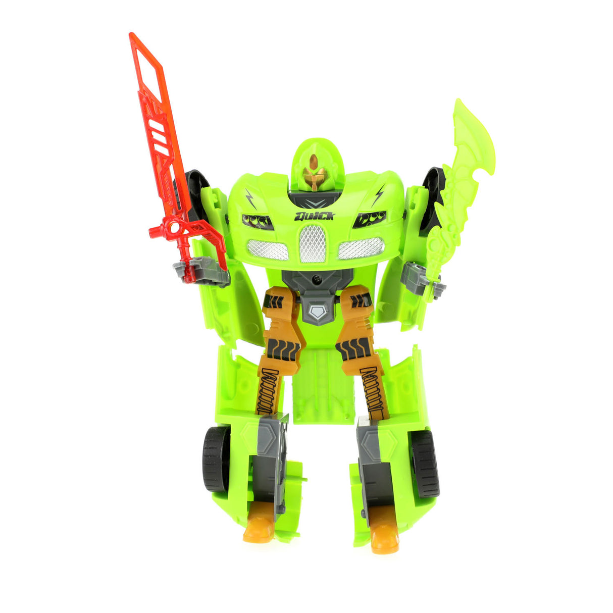 Roboforces Transform Auto Robot Green