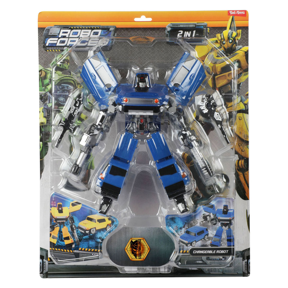 Roboforces Change Robot - SUV the Super Morph Blue