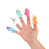 Toi-Toys finger puckers unicorn, 5st.