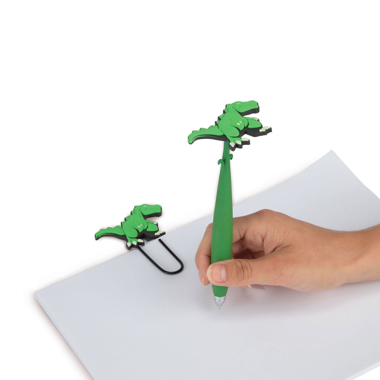 Toi-Toys Dinosaurus Mega Paperclip med pen