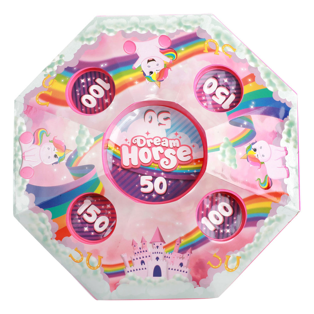 Dream horse marble pot unicorn with marbles