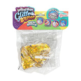 Toi-Toys oppblåsbar glitterballon, 60 cm