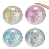 Toi-leys oppustelig glitter Ballon, 60 cm