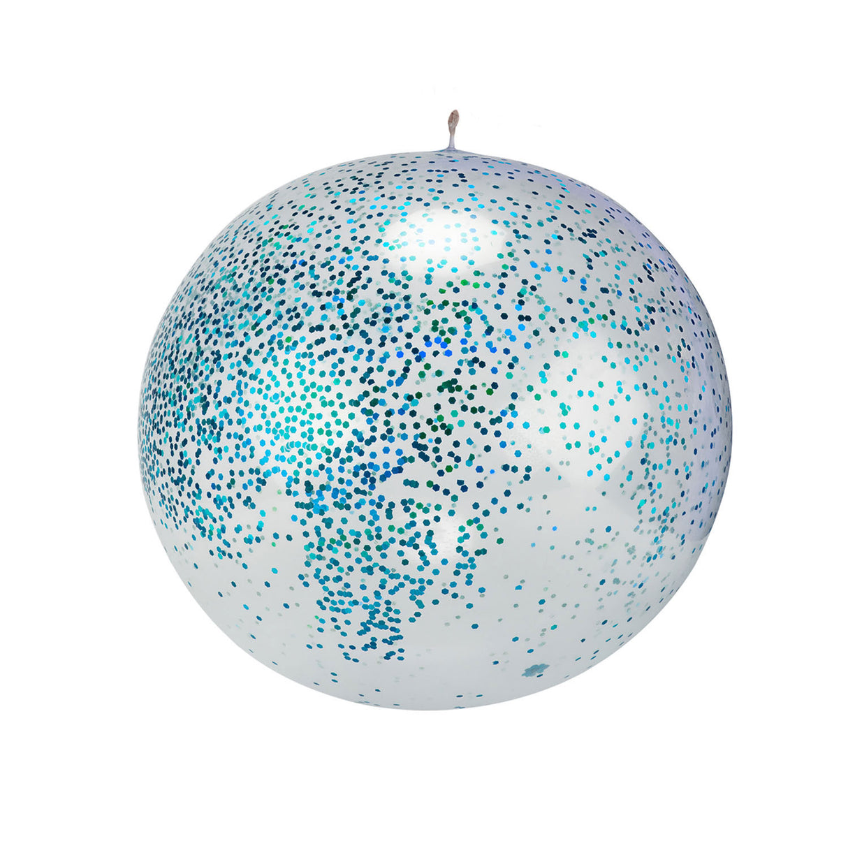 TOI-TOYS Ballon à paillettes gonflables, 60 cm