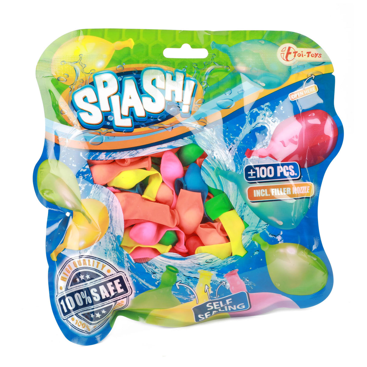 Splash samowystarczalne balony wodne, 100..