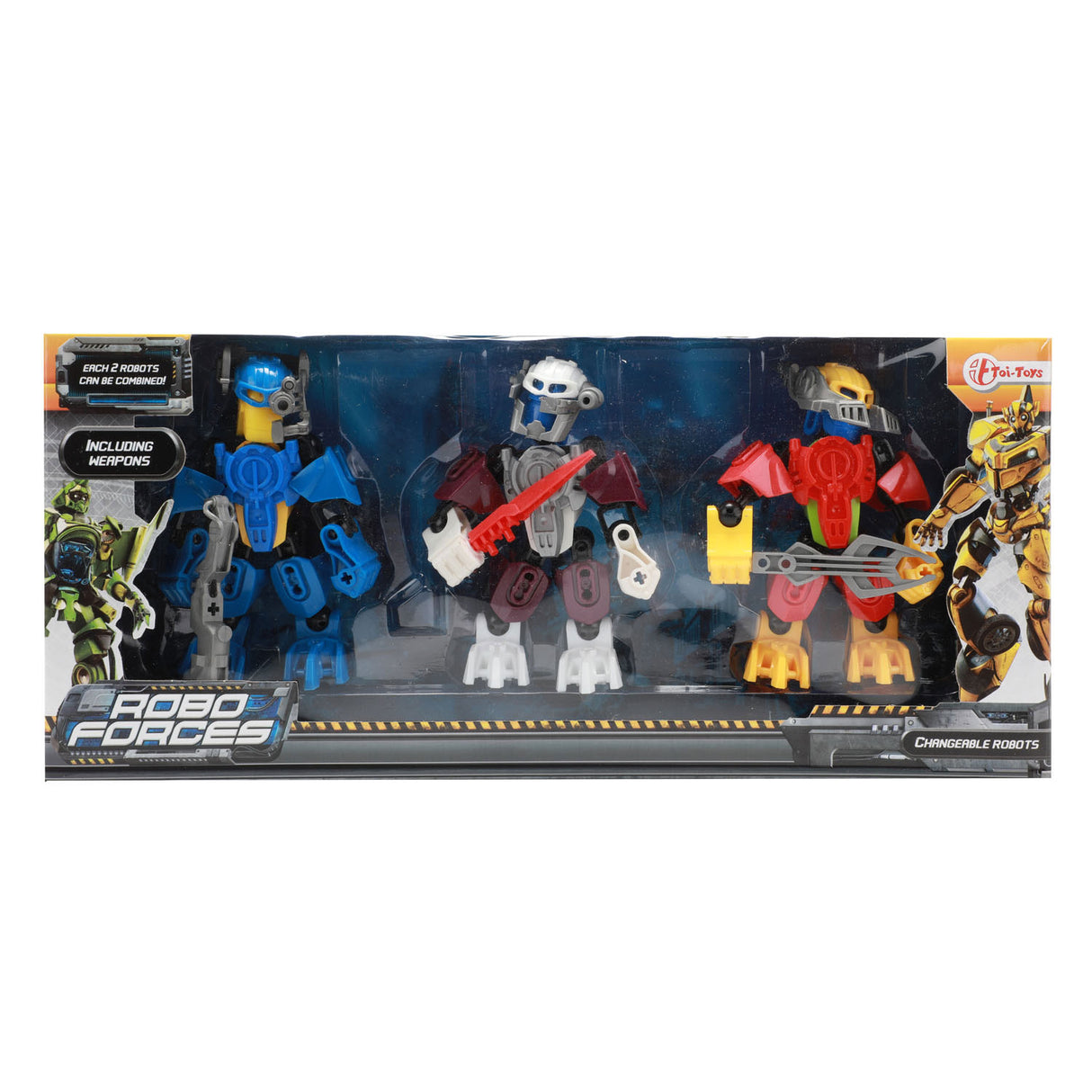 Roboforces Construction Robots Warrior, 3 ..