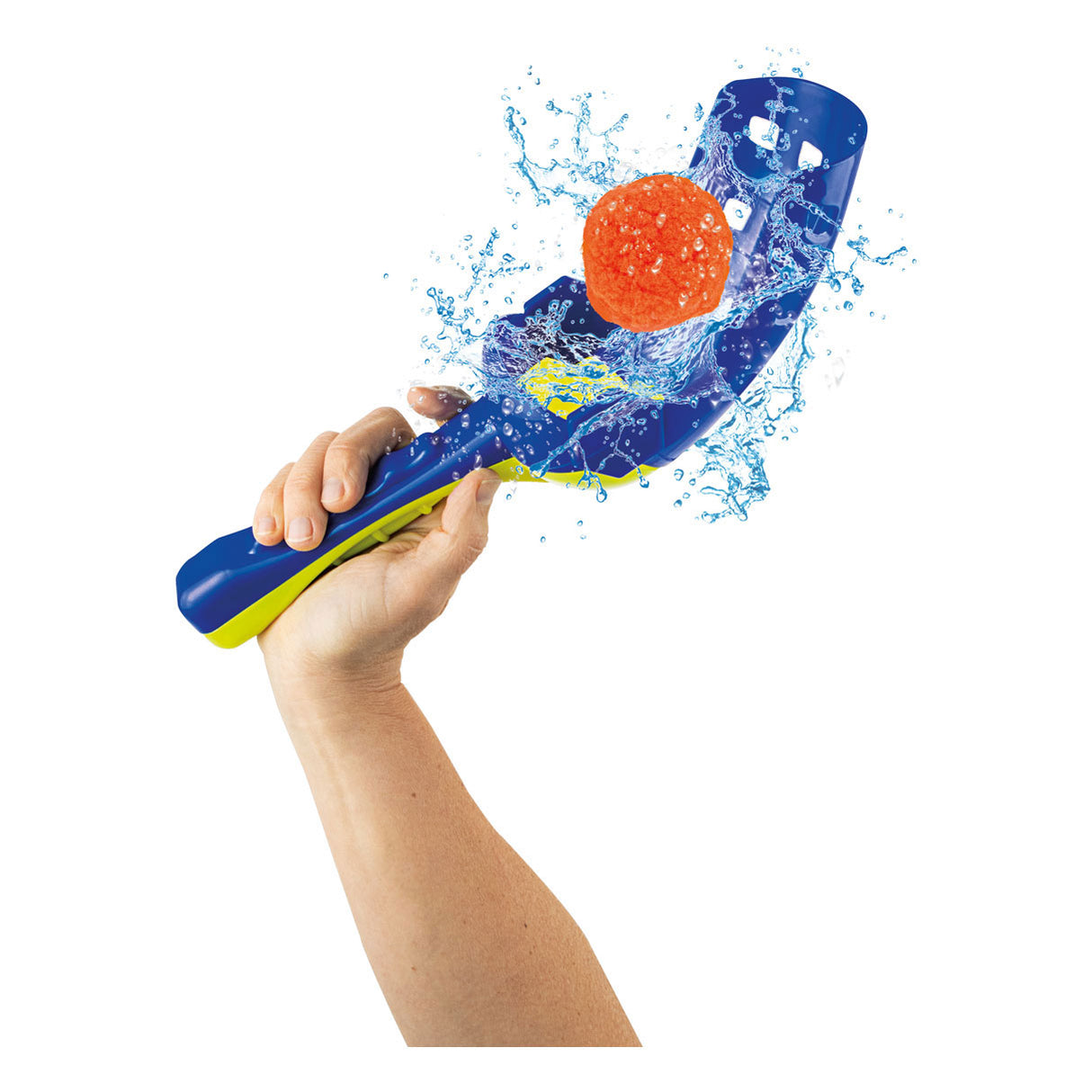 Splash water catching game