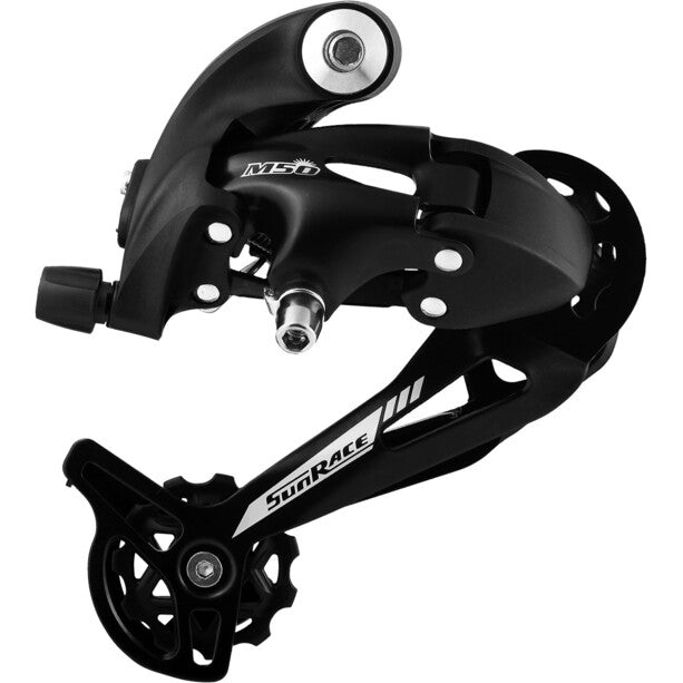 Sunrace RDM57 Achter derailleur 7 8v Lange kooi in scatola