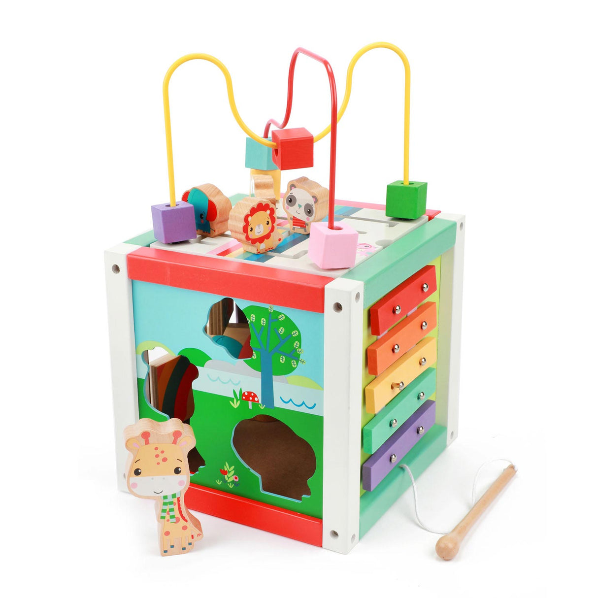 Fisher Price Aktiviteter Kubus Hout