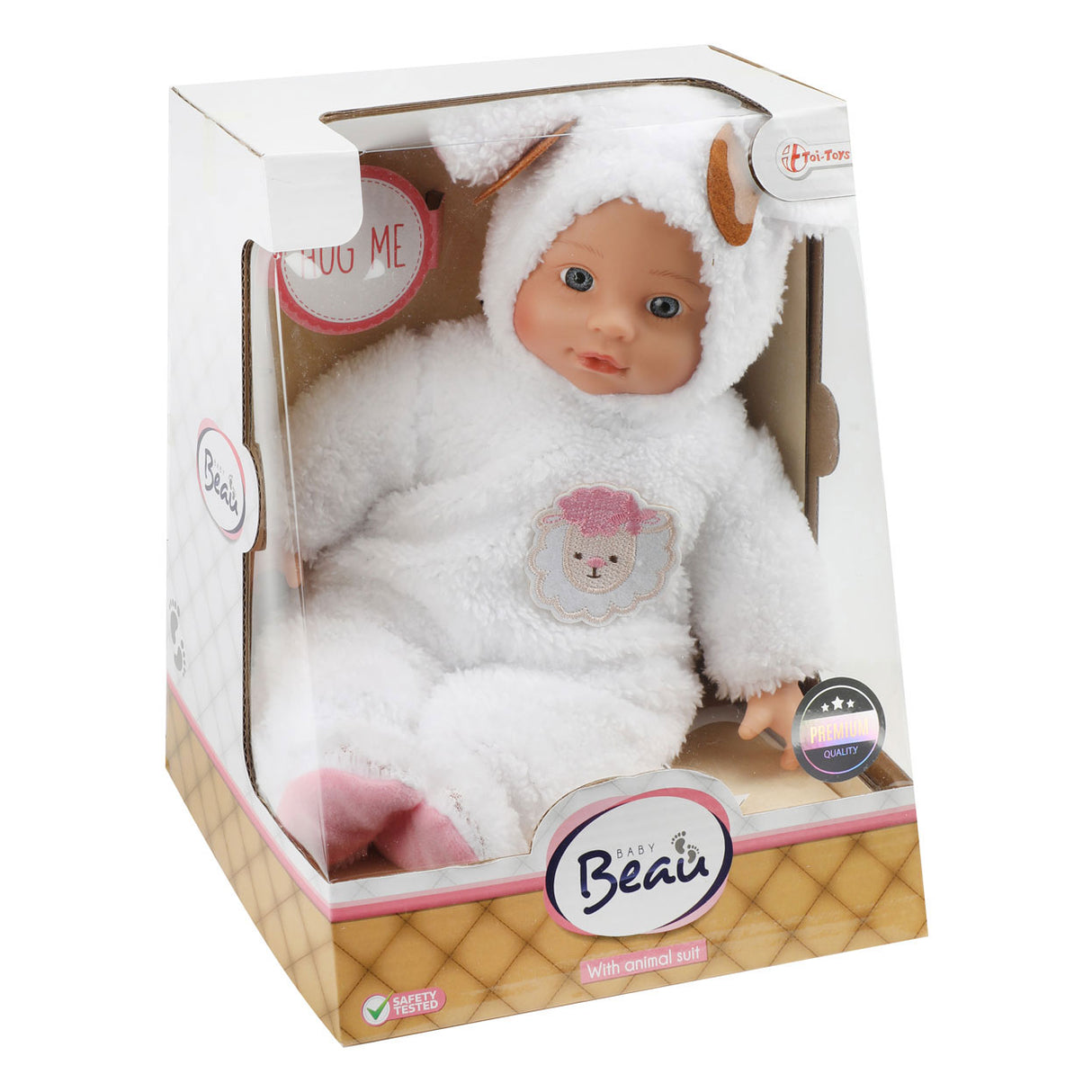 Beau baby baby pop in animali di supporto di pecore