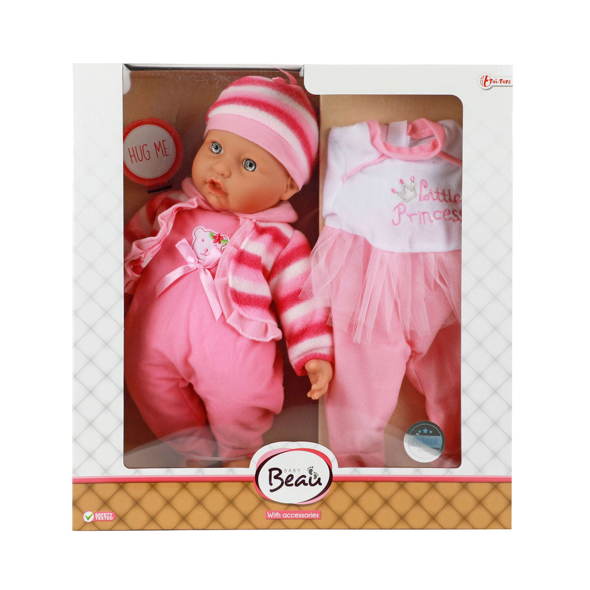 Beau Baby Babypop met Kleding Cadeauset