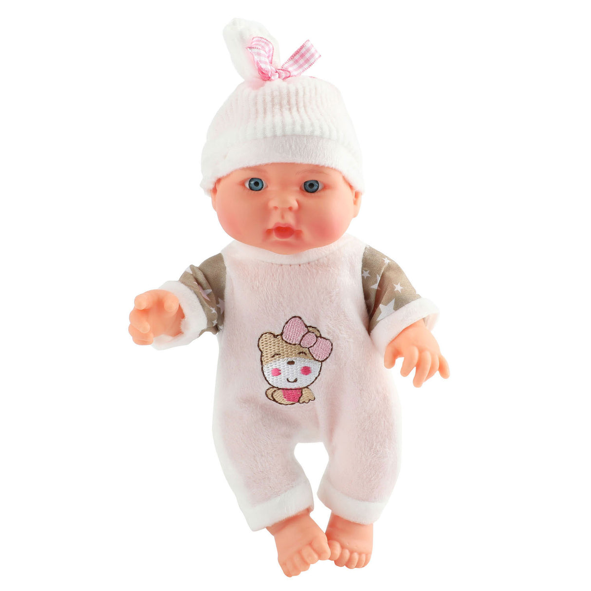 Beau bébé babypop avec chapeau, 23 cm