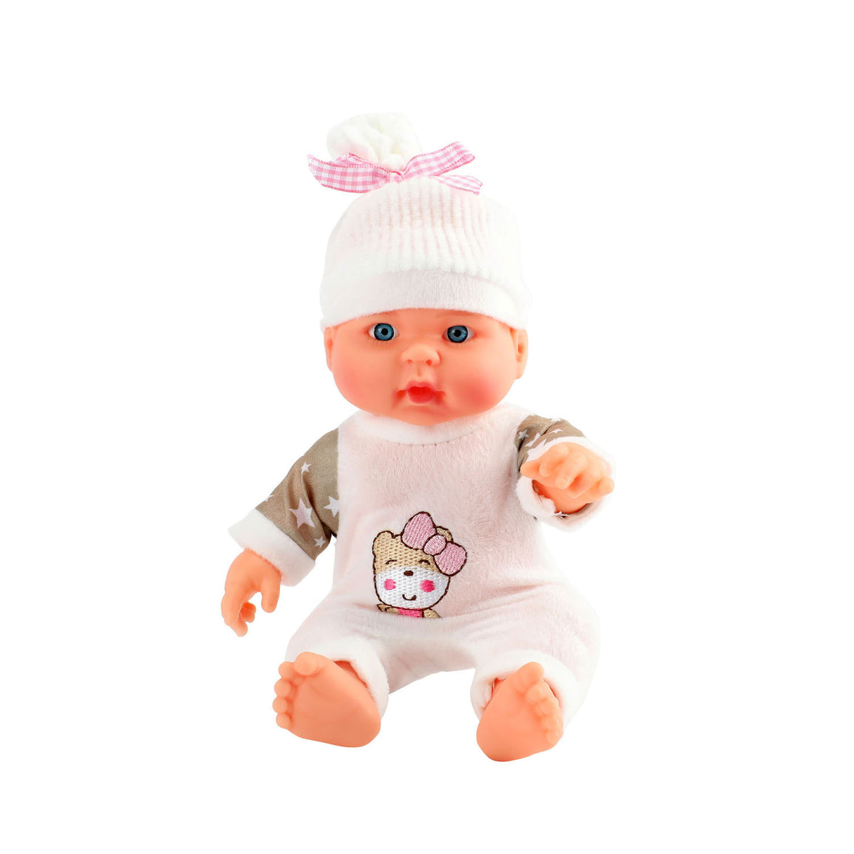 Beau Baby Babypop med hat, 23 cm