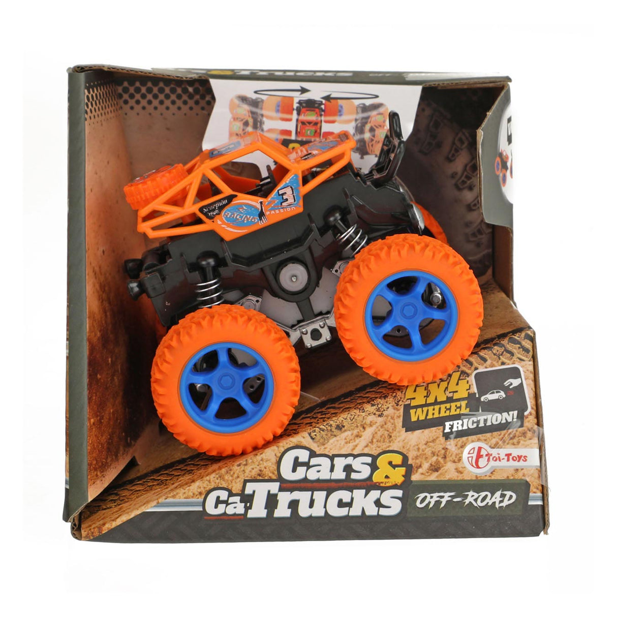 Toi-Toys Vehicool Monster Truck 20520z, 4 Achs.