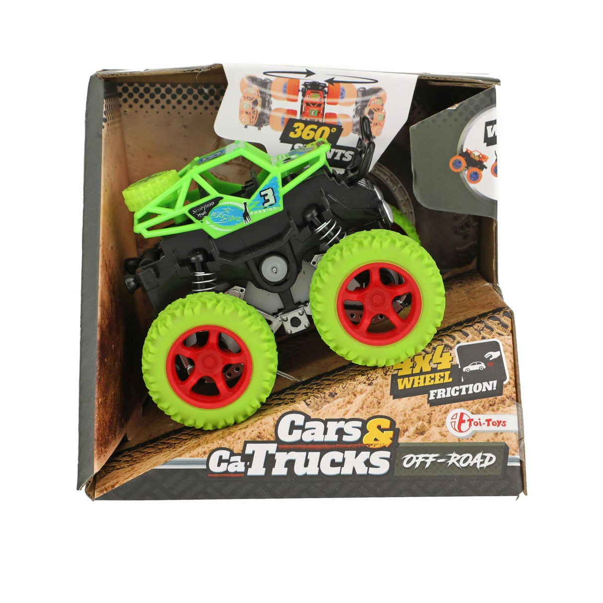 Toi-Toys Vehicool Monster Truck 20520z, 4 Achs.
