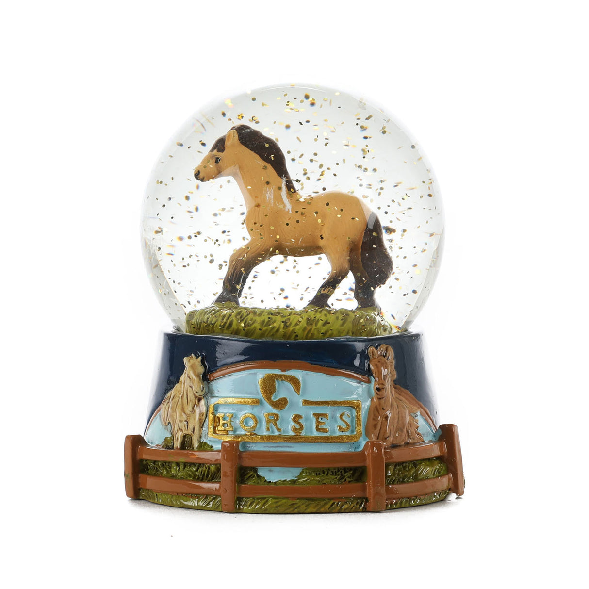 Toi-toys caballos nieve bol caballo