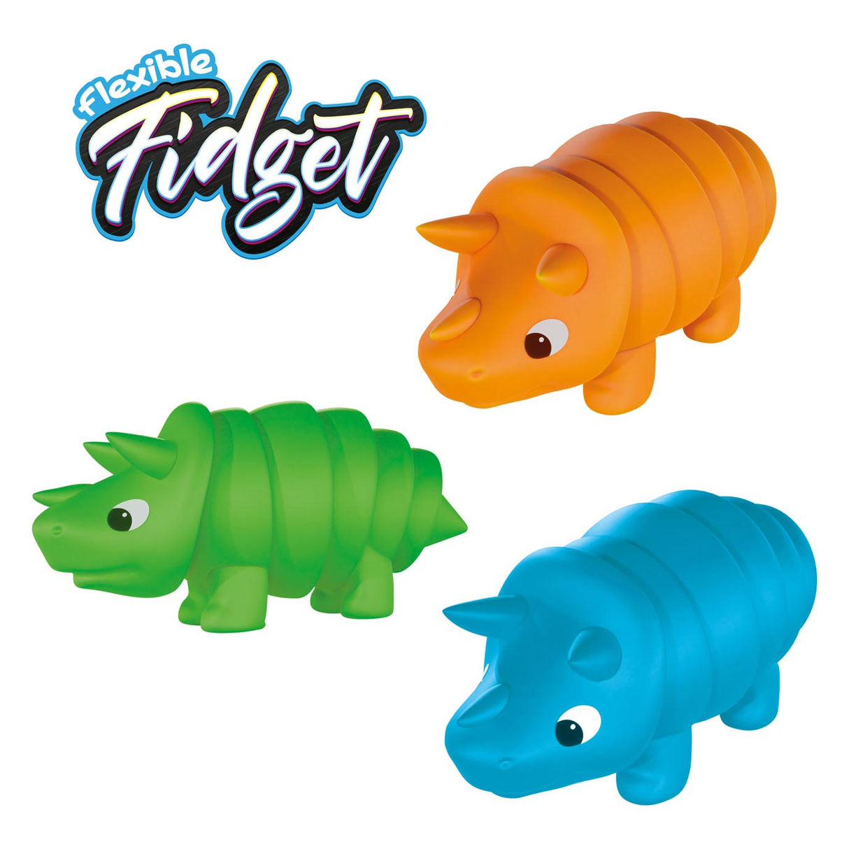 TOI TOYS FILLABLE FIDGET DINO