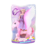 Dream Horse Unicorn Pegasus med tenåringsdukke