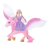 Dream Horse Unicorn Pegasus med tenåringsdukke