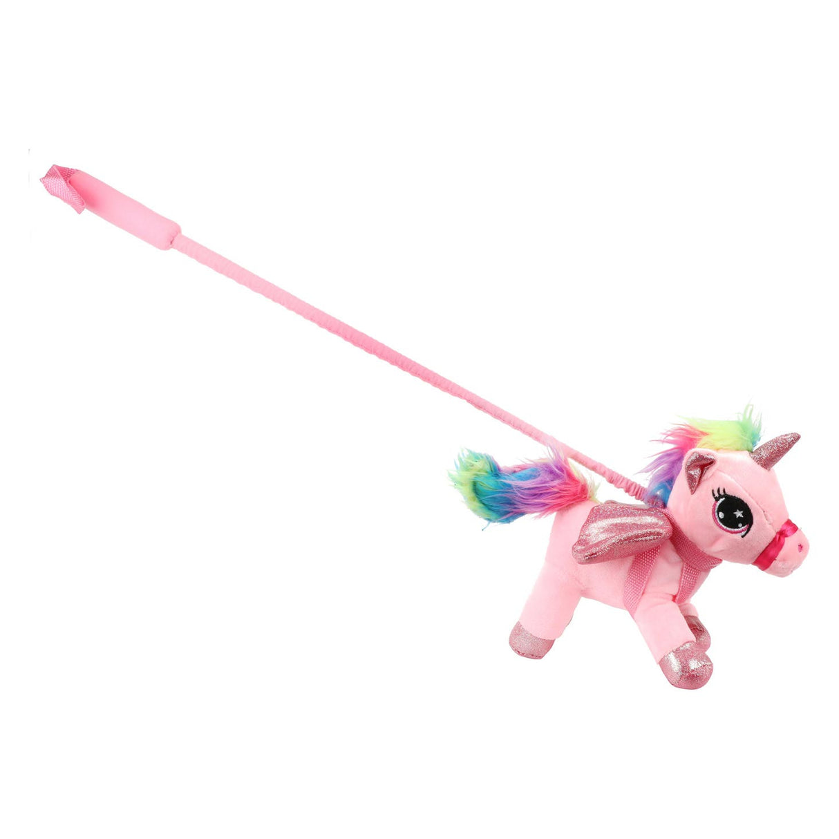 Toi-toys unicorn cuddly toy with walking stick assorted