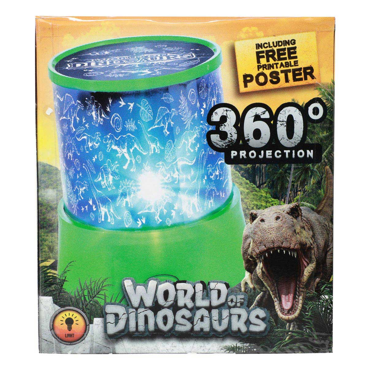 World of Dinosaur's Projilile Lamp Dino