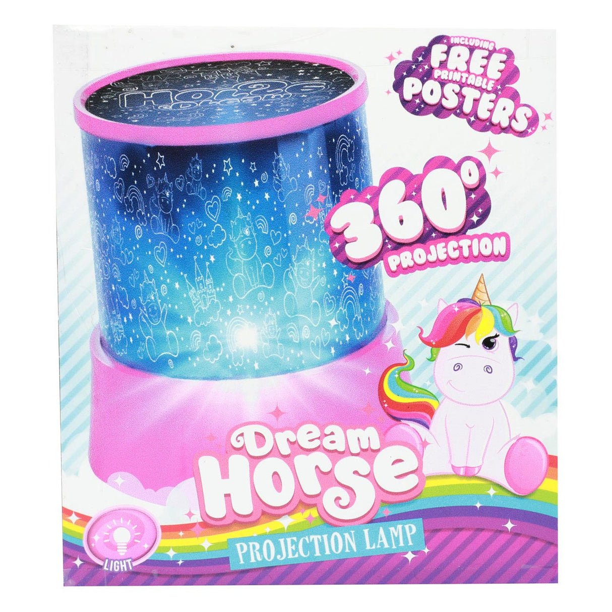 Dream Horse Projectie Lamp Unicorn